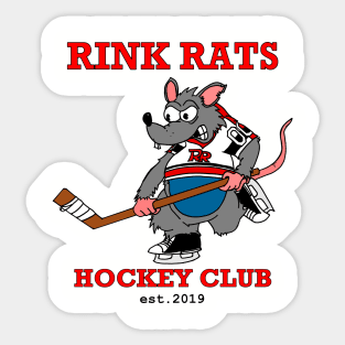 Rink Rats Hockey Club Sticker